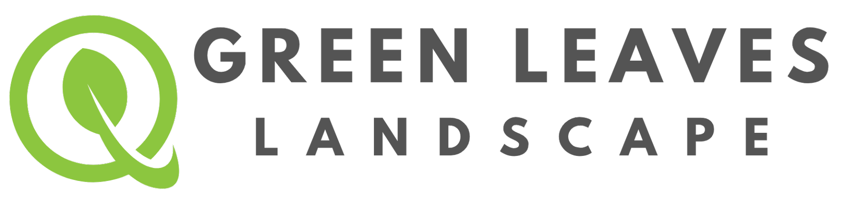 Green Leaves Landscape logo